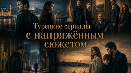 Турецкие сериалы с напряжённым сюжетом